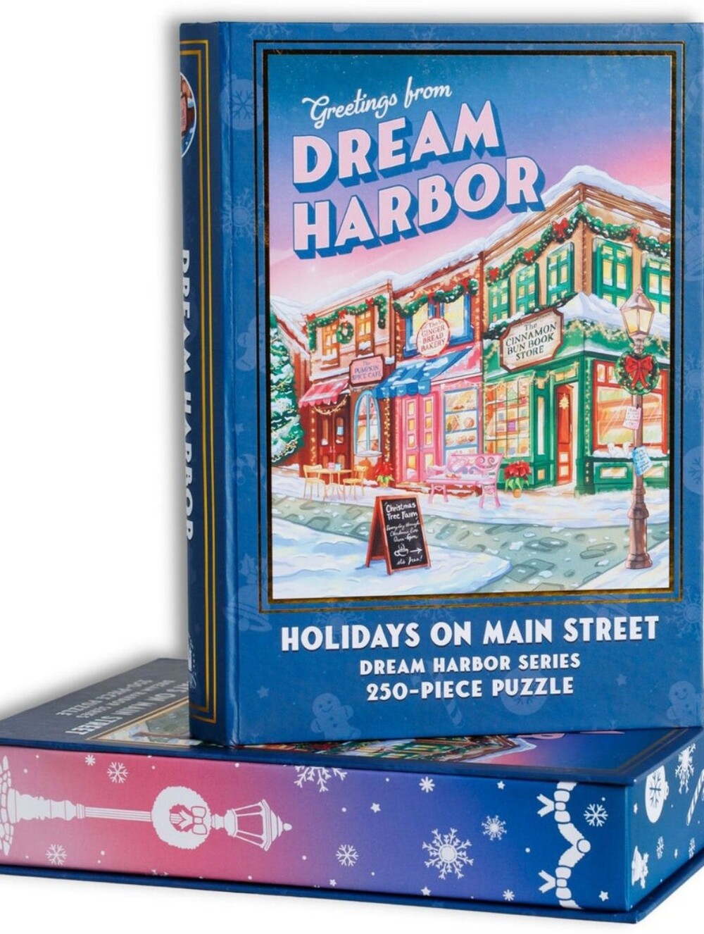 Holidays on Main Street 250-Piece Puzzle Box NWT Giftable Gift